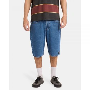 [해외] RVCA 남성 데이쉬프트 데님 반바지 - 블루 칼라 7947624