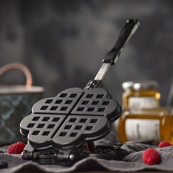 와플팬 HDRI2687 와플 메이커 기계 와플기 간식 붕어빵 주방용품 크로플 베이킹