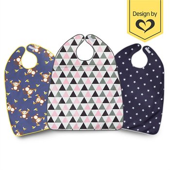 핸드메이드 성인용 벨크로형 방수 턱받이 노인 어르신 환자 요양원 위생 간병 .._P068038627