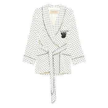 26 FW 발렌티노 가라바니 플러스데푸아 프린트 벨트 블레이저 BCJ42098S