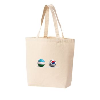 에코백 토트백 국기 모음 한국 우즈베키스탄