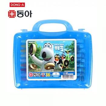 동아 EFU523D8 빼꼼 크레파스 36색