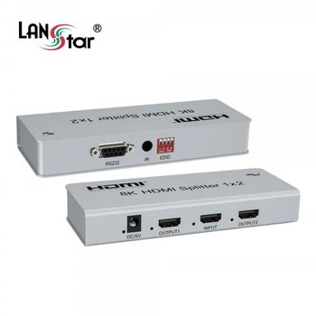라인업시스템 LANSTAR LS-HDSP8K2 1:2 HDMI v2.1 분배기