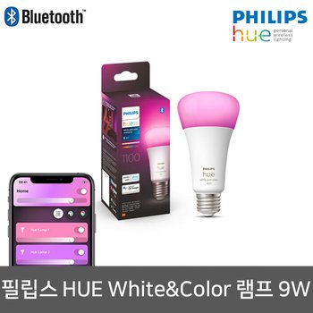 필립스 신제품 HUE 블루투스 4.0 컬러앰비언스 램프단품