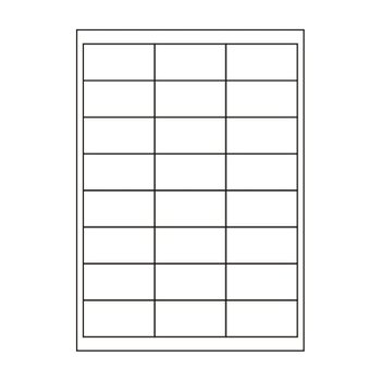 [해외] 동양 인쇄 월드 프라이스 라벨 A4 24면 500 시트 WP02402