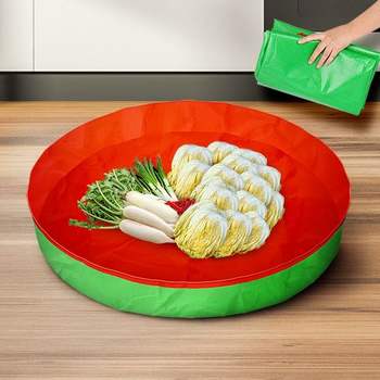 김치 원형김장매트 140cm 깔판준비 버무리 도구세트 김장철