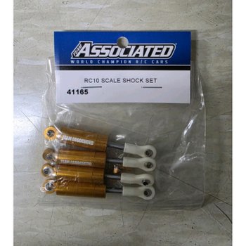 AA41165 RC10 PICKUP TRUCK SHOCK SET, GOLD