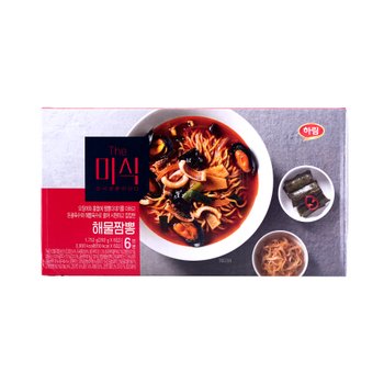 [트레이더스]하림 더미식 해물짬뽕 292g*6입