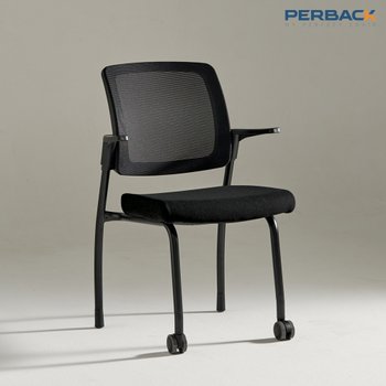 퍼백 집중력 의자 스카이백 PB-970 바른자세 학생 공부 컴퓨터 책상 인서울 수능의자(블랙)