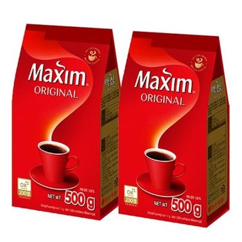 맥심 오리지날 리필 500g x 2개