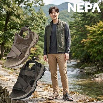 [신세계백화점](스카프증정) 공용 루카스 여름 시원한 트레킹샌들 7K37672 7KD7672