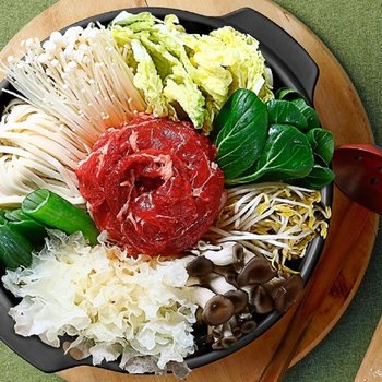 소고기 모듬버섯 샤브샤브 2인분*2세트(총 4인분)