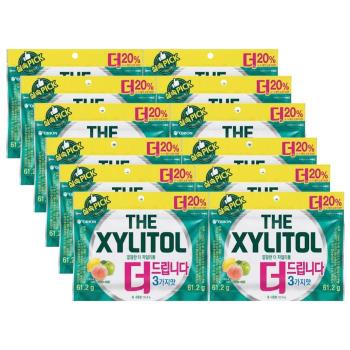 오리온 더 자일리톨 껌 리필 122g x 12개 (S49530010)