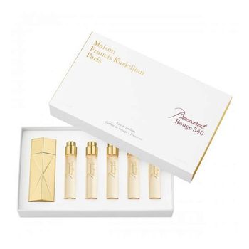 Maison Francis Kurkdjian Baccarat 루즈 540 6 Pcs 세트 트래블 스프레이 향수 케이스 + 5 X 0.