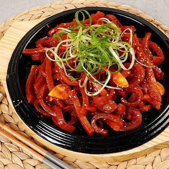 매콤양념 돼지껍데기 350gx4팩