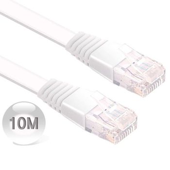 와이어맥스 BK30KR73 UTP CAT.6 평면 랜케이블 10M N-1110