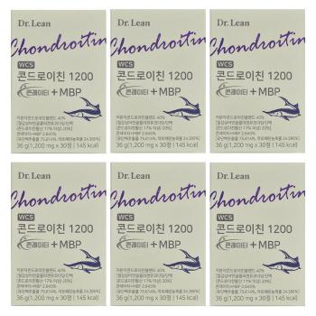 닥터린 콘드로이친 1200 콘레이티 + MBP 1200mg x 30정 6박스 HIS (S33502961)