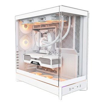 MONTECH HS02 PRO 미들타워 케이스 화이트