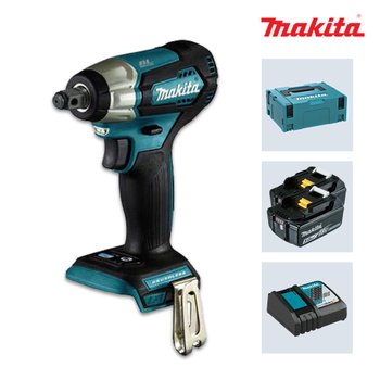 마끼다 DTW181RTE 18V 5.0Ah 배터리 2팩 충전임팩렌치 210Nm 12.7mm(1/2) BL+케이스포함