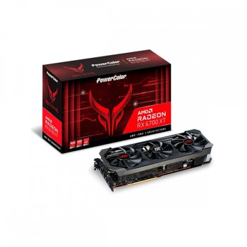 [해외] Power Color AMD Radeon RX6700XT 탑재 그래픽 보드 GDDR6 12GB AXRX 6700XT 12GBD6-3DHEOC