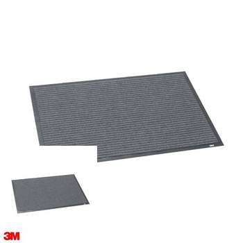 3M 노매드 4000 카펫매트 60cm x 90cm 그레이 현관깔개 출입문발판 메트