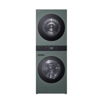 (J)LG 오브제 그린 그린 WA2525GGHF 워시타워 25kg+25kg