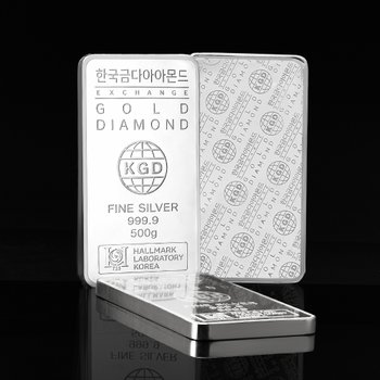 실버바 AG 500g 999.9 은투자 은시세