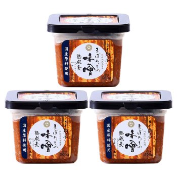 [해외] 야마우치혼텐 미소 무첨가 마보로시의 미소 숙성맥 500g x 3개