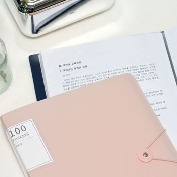 브리스크스타일 JI87OG90 A4 클리어 파일 100매 1개