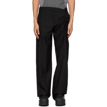 25 FW 메이라인 러스프르케이드 블랙 일리아 슬랙스 232924M191001