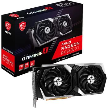 [해외] 영국 MSI 그래픽카드0108 Radeon RX 6650 XT GAMING X 8G Gaming Graphics Card - 8GB GDDR6 263