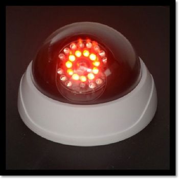 원룸생활 LED 돔형 가짜CCTV 모형카메라