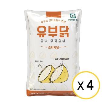 [G]펀쿡 유부닭 유부 닭가슴살 160g x 4개 (S50803704)