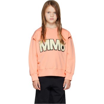 [해외] MM6메종마르지엘라 키즈 핑크 컷아웃 스웨트셔츠 M60234-MM006 M6302 Peach Pink