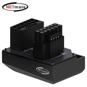 NM-DPI18916 450W 12VHPWR 변환어댑터 블랙 STD 180도