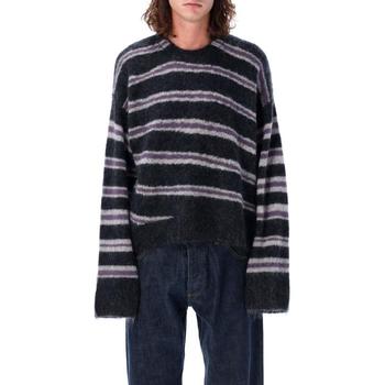 아크네 스튜디오 모헤어 블렌드 점퍼 B60315 DRI DARK GREY MELANGE MULTI DOM