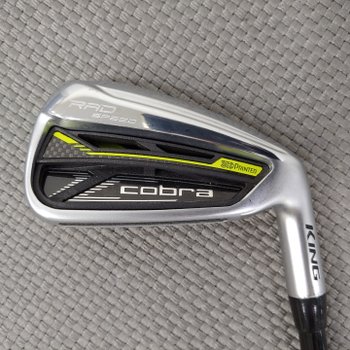 [중고] 전시S급 2021년 킹 코브라 RAD 스피드 7번 아이언_H_후지쿠라 스피더에볼루션 R