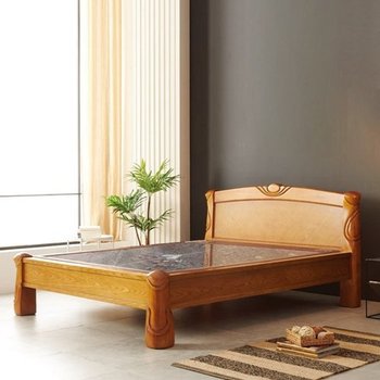 [보루네오]창고정리! 화려한 품격 칠보석 온돌침대 (퀸) GC515