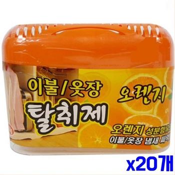 오렌지향 WTXG4930 이불 옷장탈취제 150g x20개
