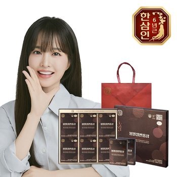 [농협홍삼] 한삼인 봉밀절편홍삼 20g 6입+쇼핑백