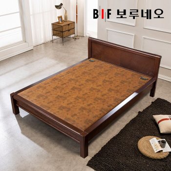 뜨끈뜨끈 모던우드 원적외선 황토볼 온돌침대 Q (전국무배)