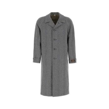 구찌 익스퀴짓 하운즈투스 롱 코트 그레이 705289 ZAKJ4 1960 142352573