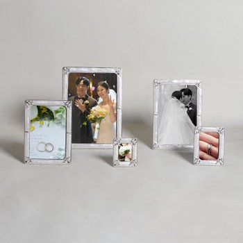 쥬얼메탈-크라운 스와니 보석 사진액자-5사이즈