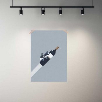 포스터디자인 We ride until dawn 거실인테리어 PPA 1X2202571 VS