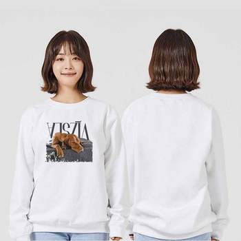 상세설명 참조 맞춤 비즐라 강아지 맨투맨 후드티