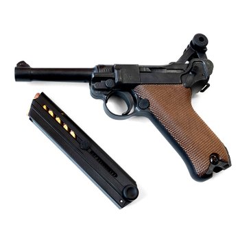 루거 P08 에어건 17245 아카데미과학 탄피배출 BB탄총 권총 서바이벌