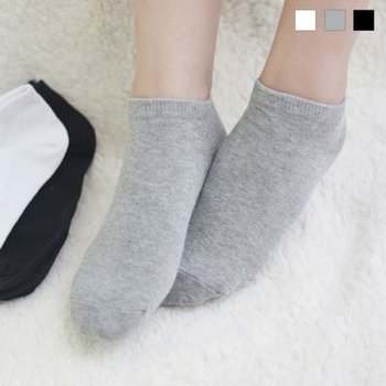 면100 기본 무지 스니커즈 양말 4족 (숙녀) 리즈코 남자옷도매 맨도매 맨즈도매 숙녀양말