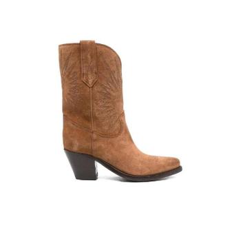 골든구스 그란데비타 해외 여성 70 WISH STAR LOW LEATHER 부츠 GWF00780F007613