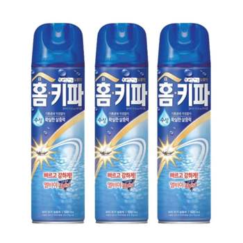 홈키파 533ROH17 스프레이 엘비이 수성 에어졸 알파 500ml 3개