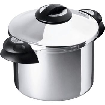 [해외] 영국 쿤 리콘 압력솥 Kuhn Rikon 3915 Duromatic Top 스테인리스 스틸 Pressure Cooker with Sid